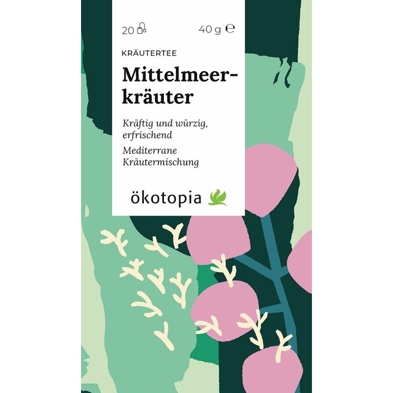 Ökotopia  Mittelmeerkräuter Teebeutel kbA SR - Produktbild