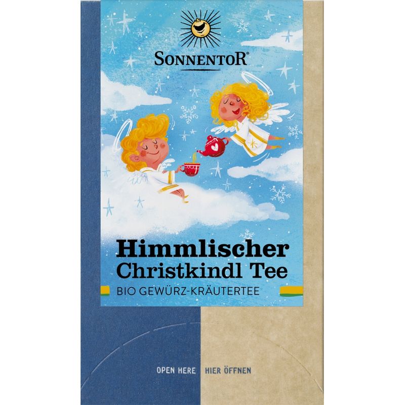 Sonnentor Himmlischer Christkindl Tee, Doppelkammerbeutel - Produktbild