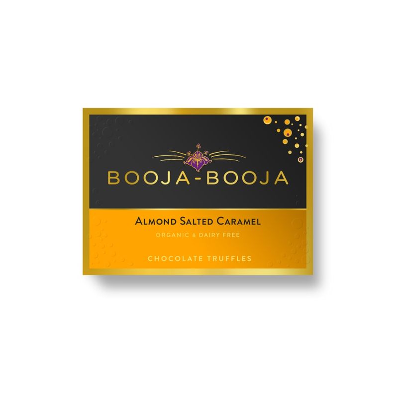 Booja Booja ALMOND SALTED CARAMEL CHOCOLATE TRUFFLES - Produktbild