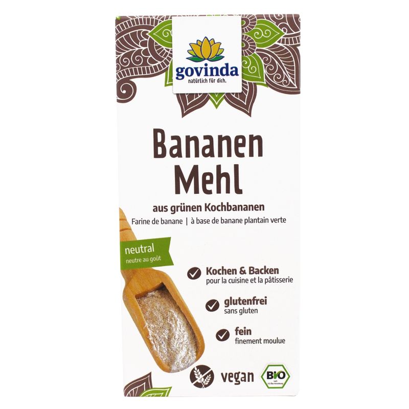 Govinda Bananenmehl aus grünen Bananen - Produktbild