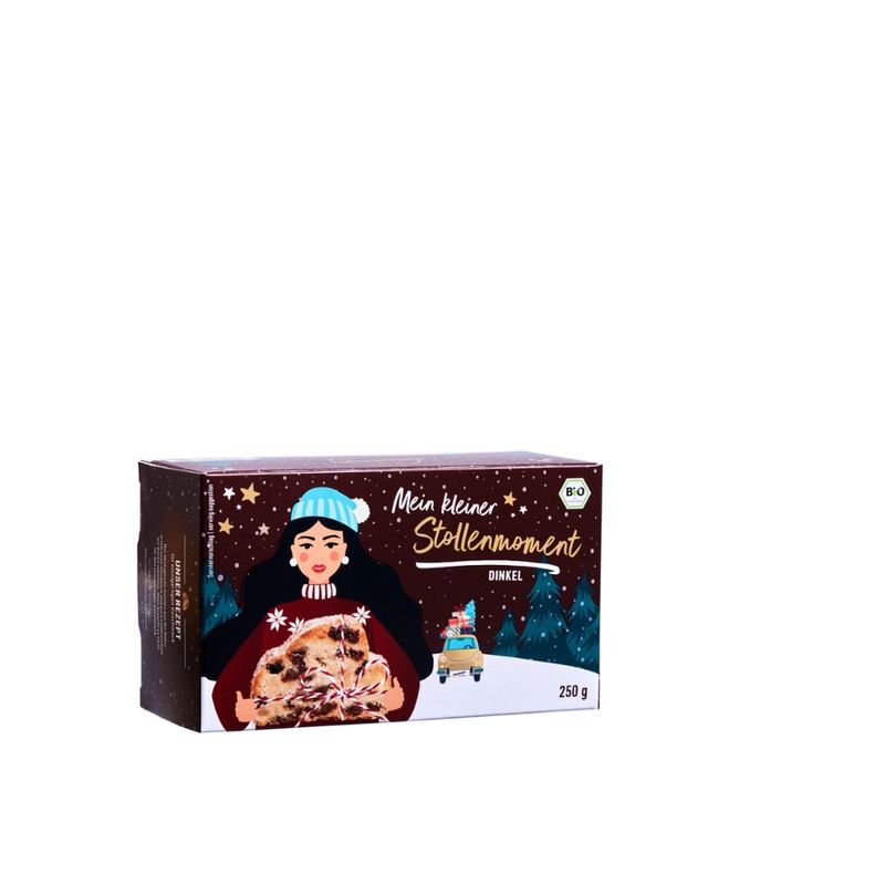 herzberger Dinkelstollen mini, 250g - Produktbild