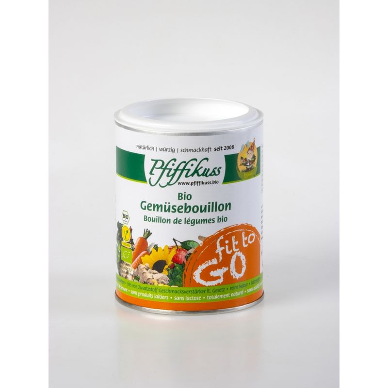Pfiffikuss Gutes von der Reichenau Bio Gemüsebouillon fit to go 125g Dose - Produktbild