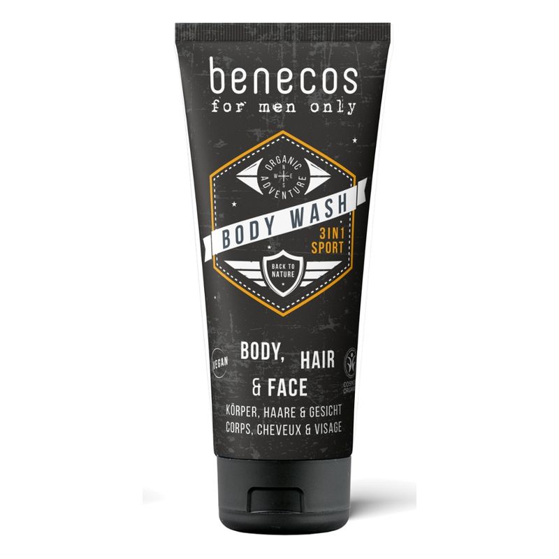 benecos benecos for men only Body Wash 3in1 Sport - Produktbild