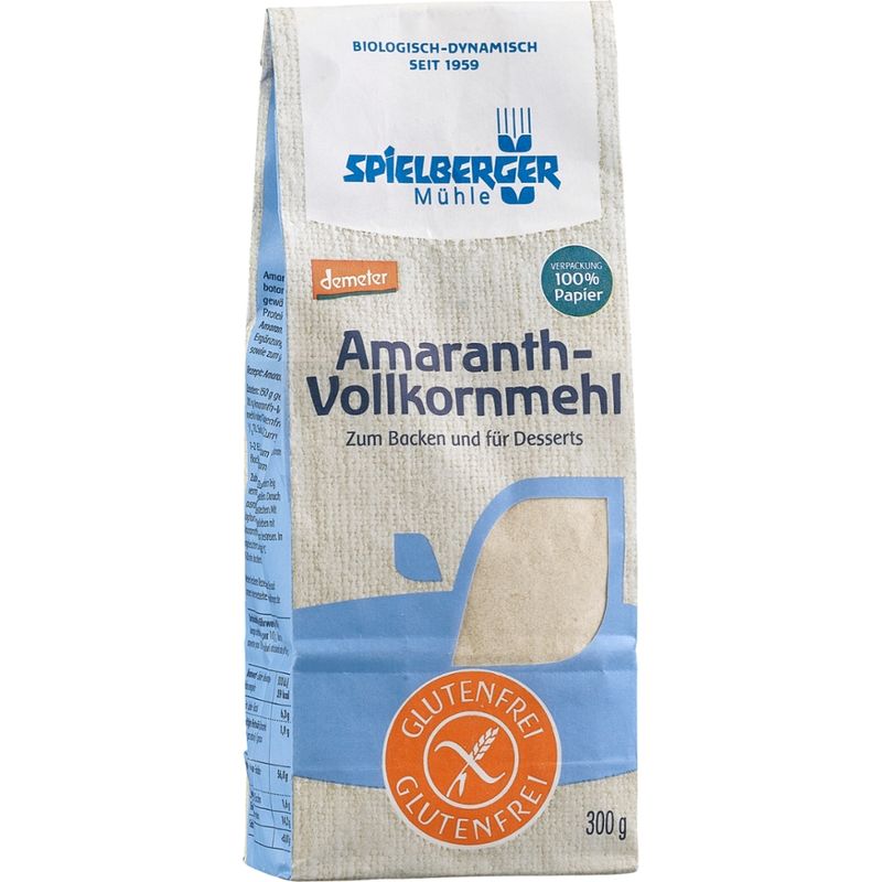 Spielberger Mühle Amaranth-Vollkornmehl, glutenfrei, demeter - Produktbild