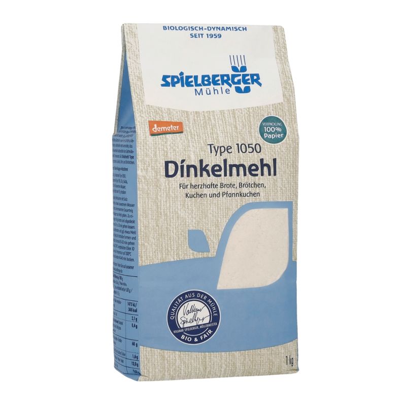 Spielberger Mühle Dinkelmehl Type 1050, demeter - Produktbild
