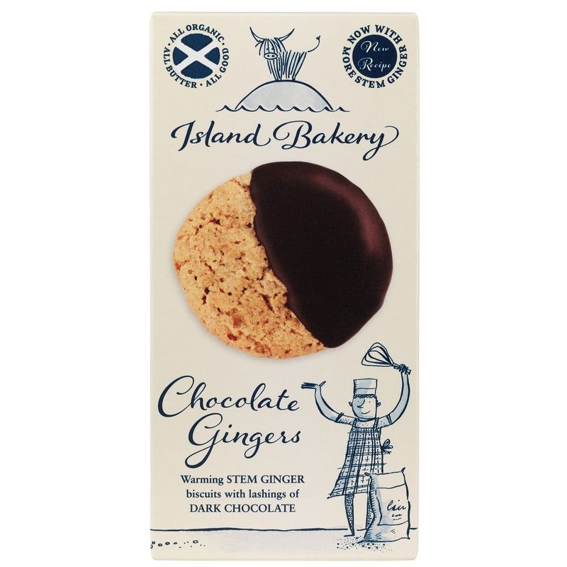 Island Bakery  Island Bakery Organic Chocolate Ginger  133g - Produktbild