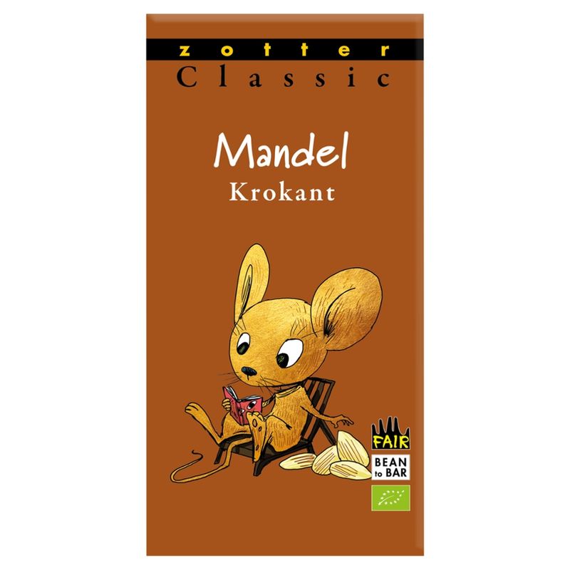 Zotter Schokolade Classic Mandel-Krokant - Produktbild
