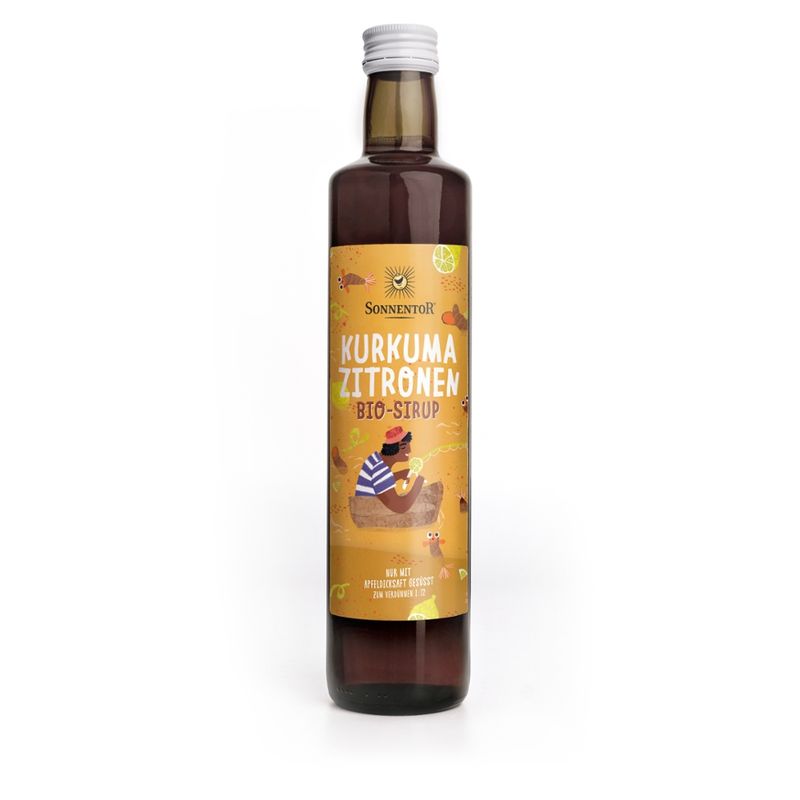 Sonnentor Kurkuma-Zitronen Sirup - Produktbild