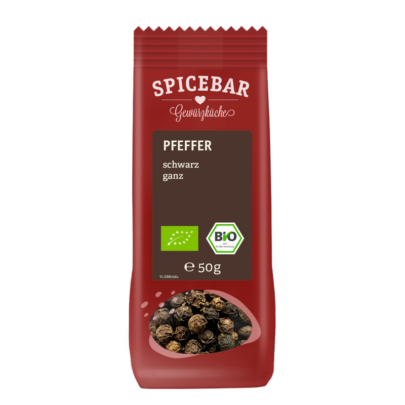Spicebar Spicebar Bio Pfeffer, schwarz - ganz - Produktbild