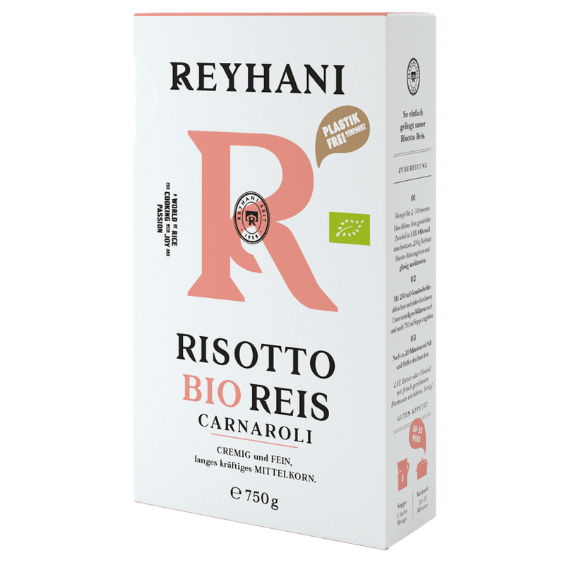 Reyhani Reyhani Bio Risotto Carnaroli 750g - Produktbild