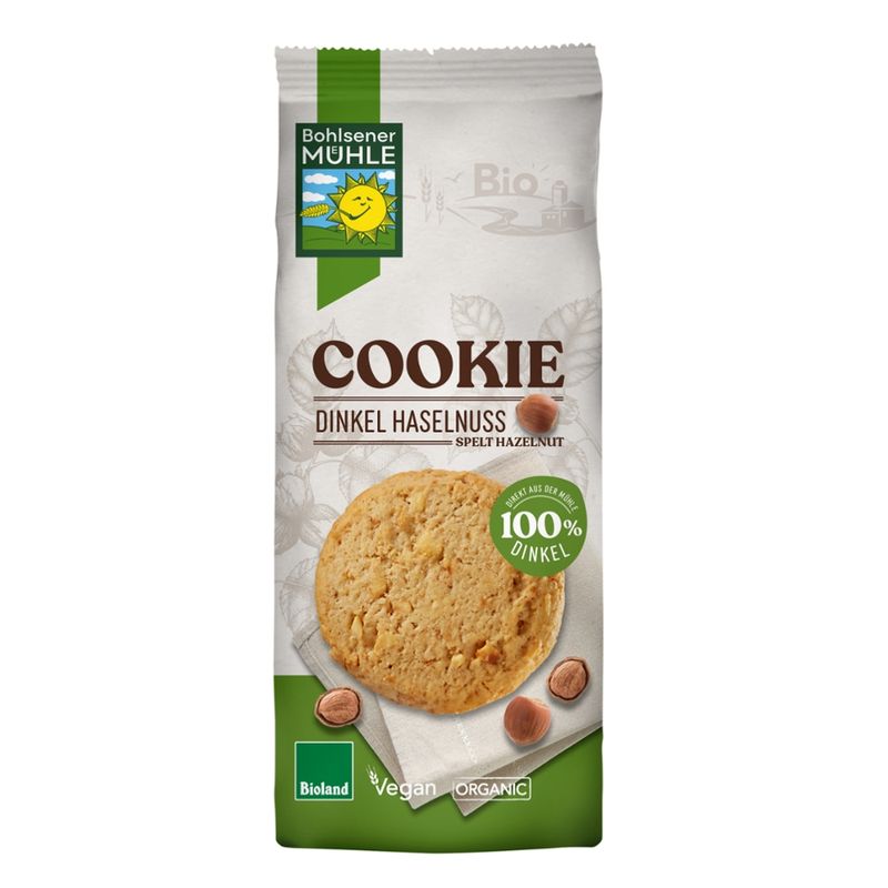 Bohlsener Mühle Cookie Dinkel Haselnuss - Produktbild