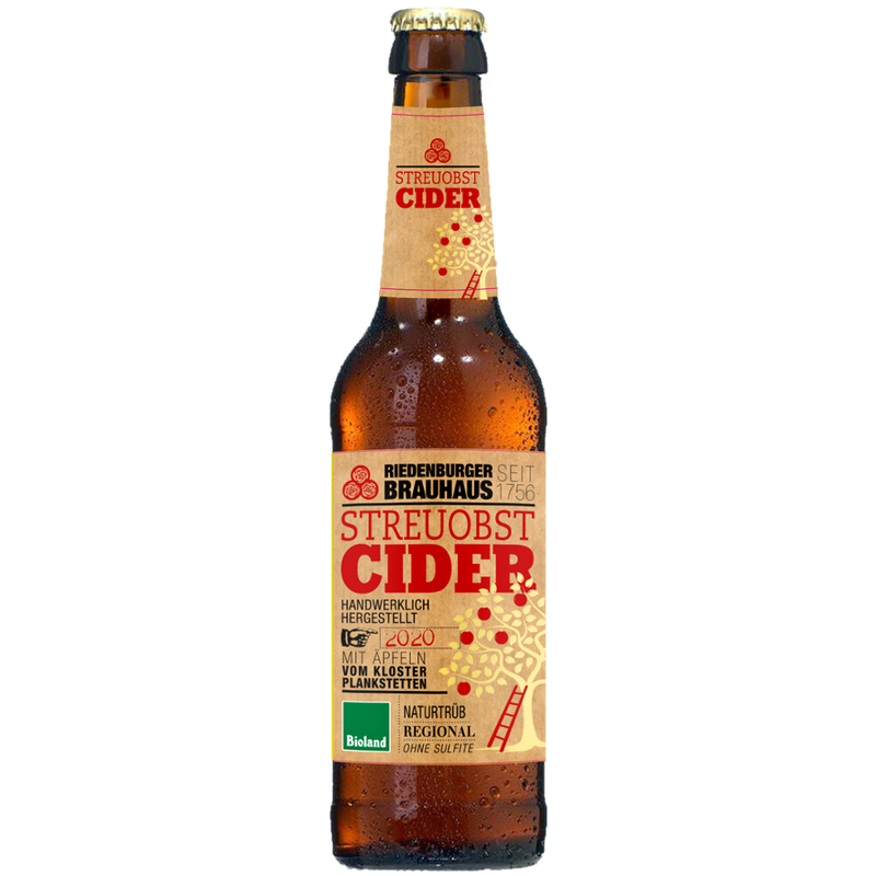 Riedenburger Brauhaus Riedenburger Streuobst Cider - Produktbild