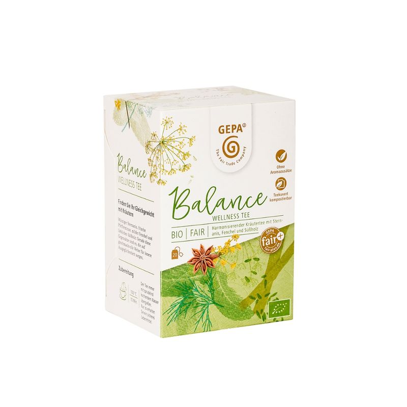 GEPA - The Fair Trade Company Balance Wellness Tee - Produktbild
