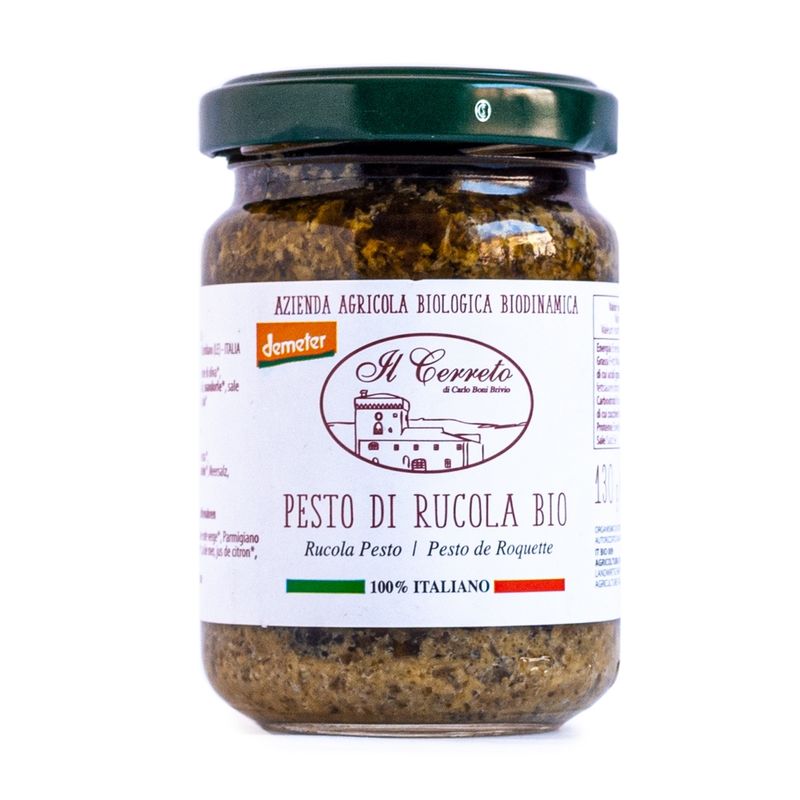 Il Cerreto Pesto Rucola Demeter 130 g - Produktbild