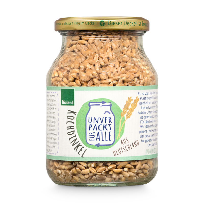 Unverpackt für alle Kochdinkel, Bioland, MMP-gr, 400g - Produktbild