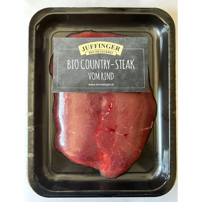 Juffinger Bio-Metzgerei BIO-Countrysteak vom Rind - Produktbild