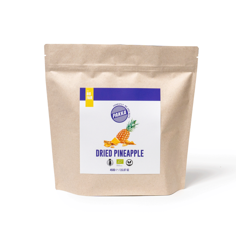 Pakka Ananas getrocknet, Bio, 450g - Produktbild