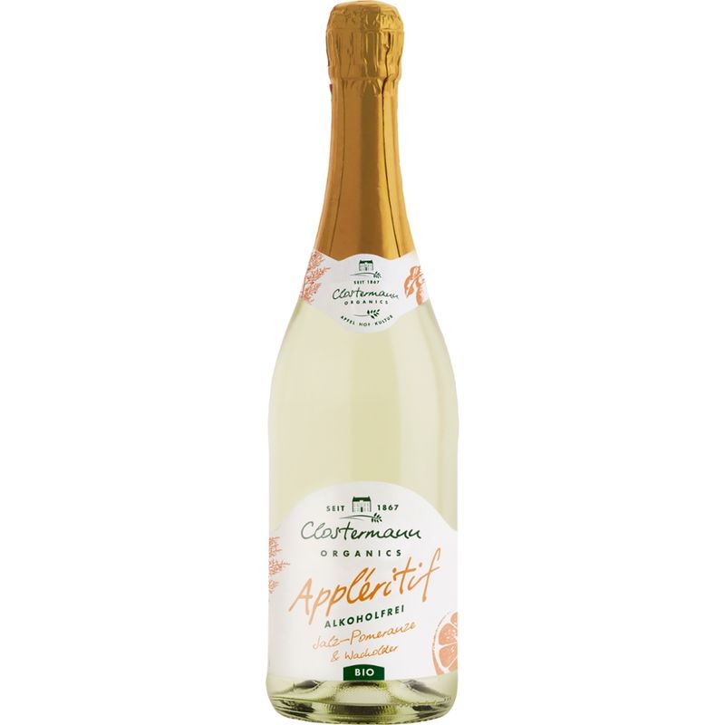Clostermann Appléritif Salz-Pomeranze & Wacholder (alkoholfrei) - Produktbild