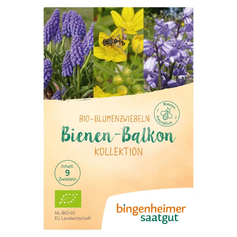 Bingenheimer Saatgut Bienen-Balkon Kollektion - Blumenzwiebeln (Steckgut) - Produktbild