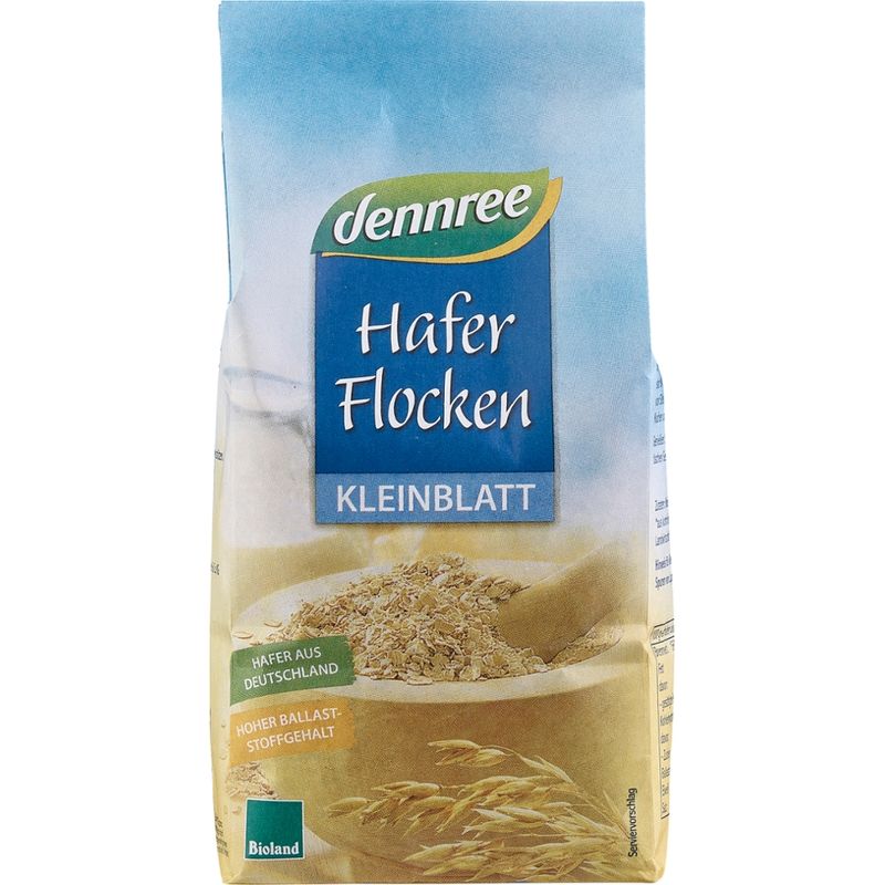 dennree Haferflocken Kleinblatt - Produktbild