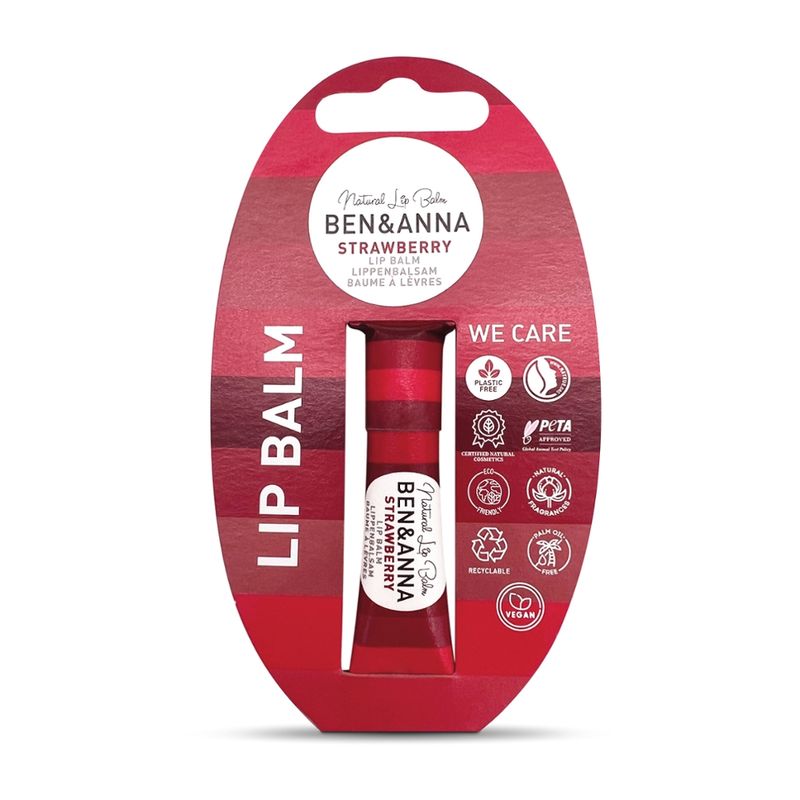 Ben&Anna Natural Care BEN&ANNA Natural Care Lipbalm "Strawberry" - Produktbild