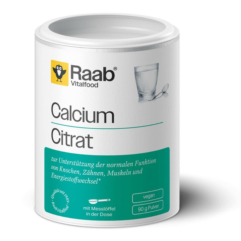 Raab Vitalfood Calciumcitrat Pulver - Produktbild