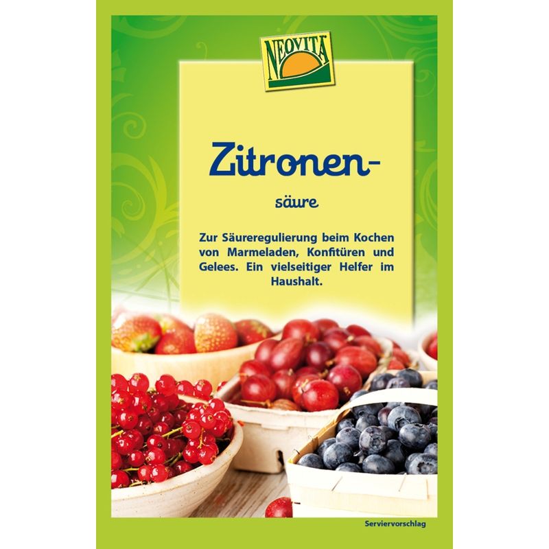 BIOVITA NEOVITA Zitronensäure - Produktbild