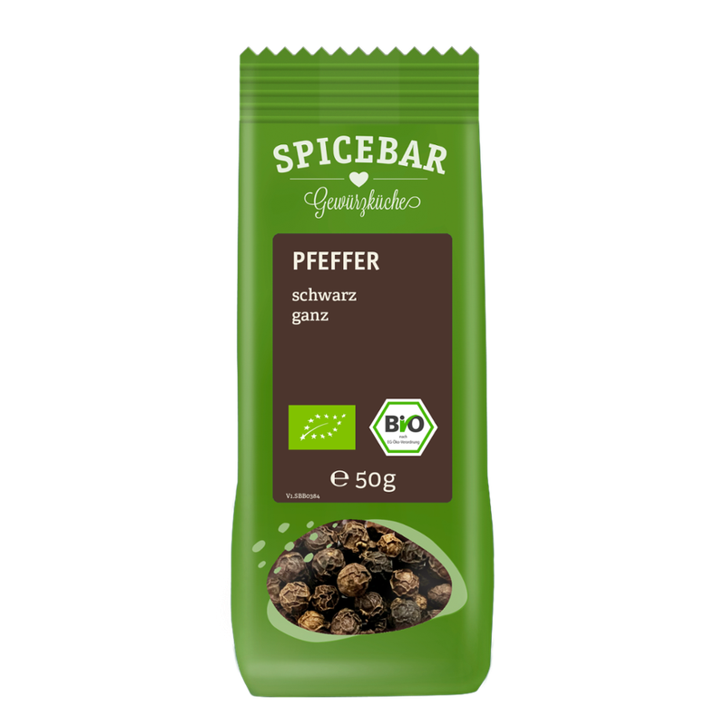 Spicebar Spicebar Bio Pfeffer, schwarz - ganz - Produktbild