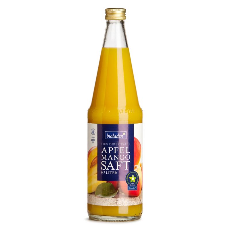 bioladen Apfel-Mango-Saft - Produktbild