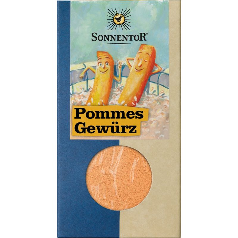 Sonnentor Pommes Gewürzsalz, Packung - Produktbild