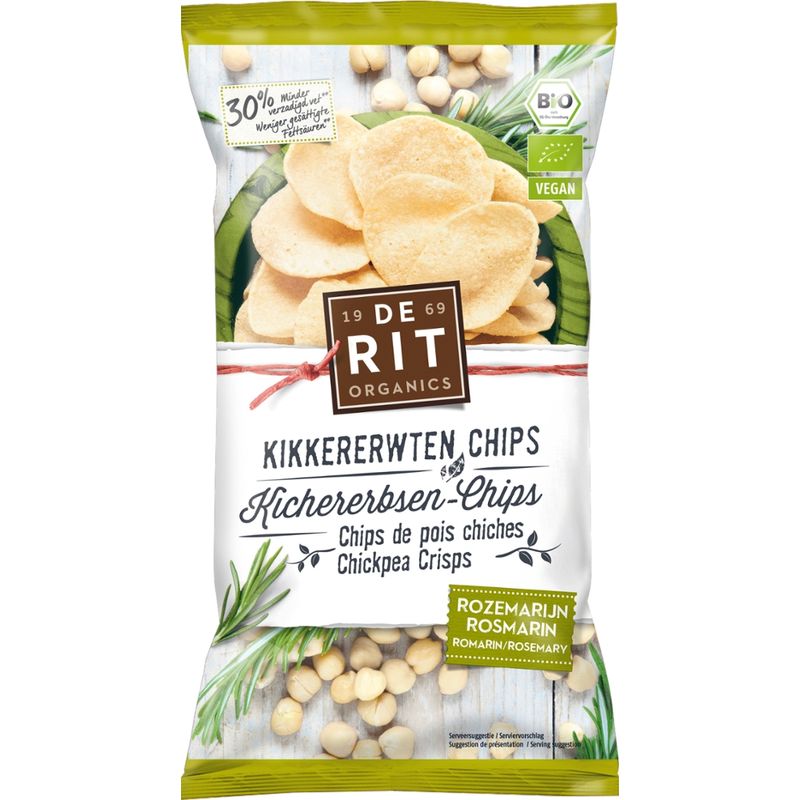 De Rit Kichererbsen-Chips Rosmarin - Produktbild