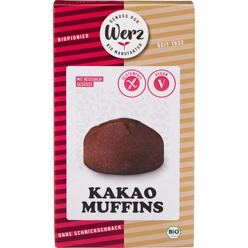 Naturkornmühle Werz Kakao Muffins, glutenfrei - Produktbild