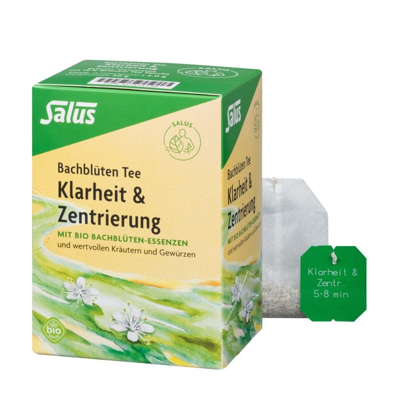 Salus® Bachblüten Tee Klarheit & Zentrierung bio 15 FB - Produktbild