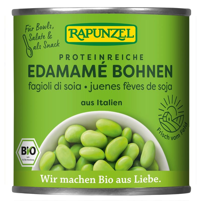 Rapunzel Sojabohnen Edamamé, in der Dose - Produktbild