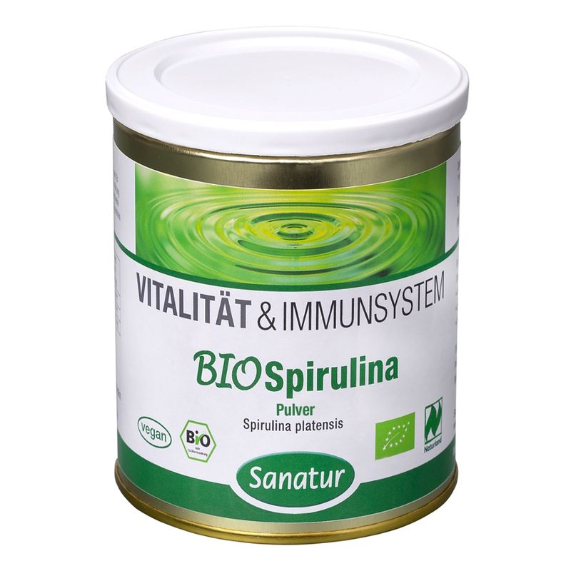 Sanatur BioSpirulina Pulver, kbA - Produktbild