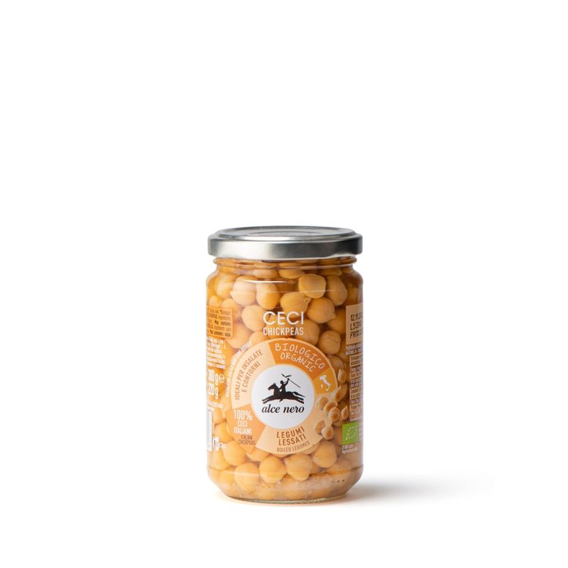 Alce Nero  Gekochte Kichererbsen - Produktbild