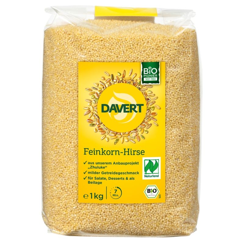 Davert Hirse Naturland 1kg - Produktbild