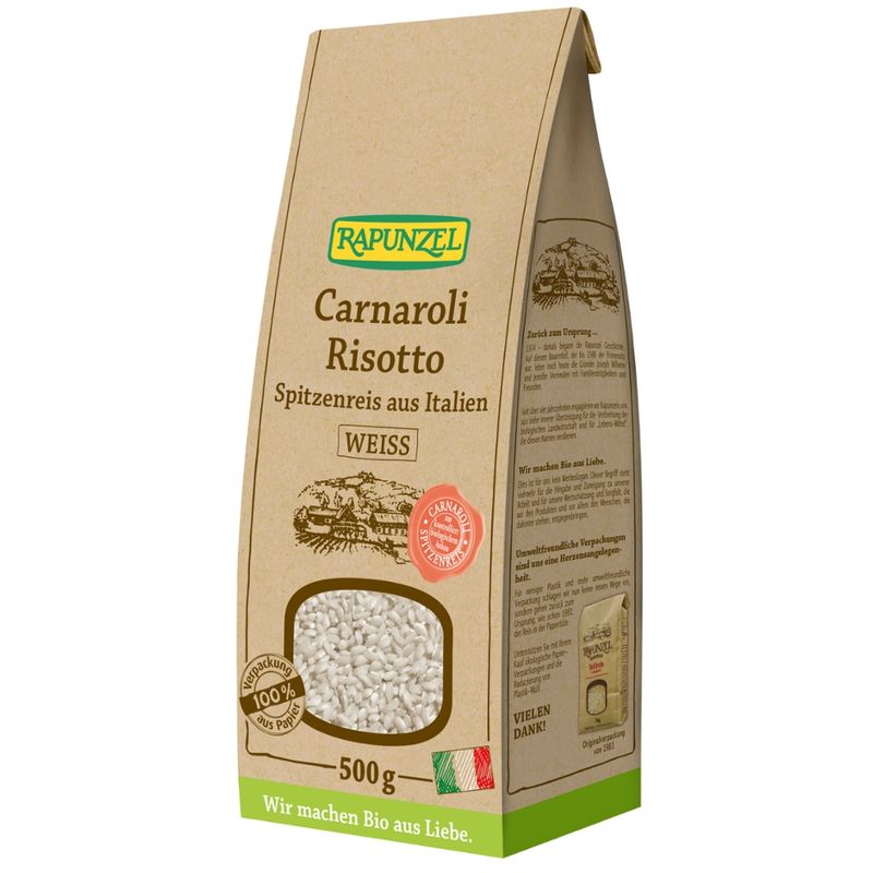 Rapunzel Carnaroli Risotto Spitzenreis weiß - Produktbild