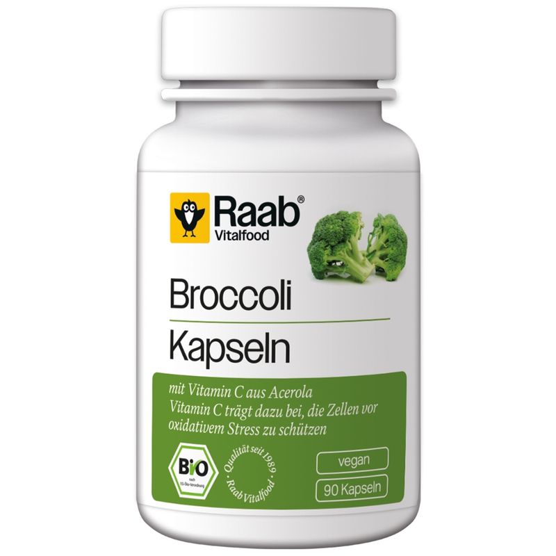 Raab Vitalfood BIO Broccoli Kapseln - Produktbild