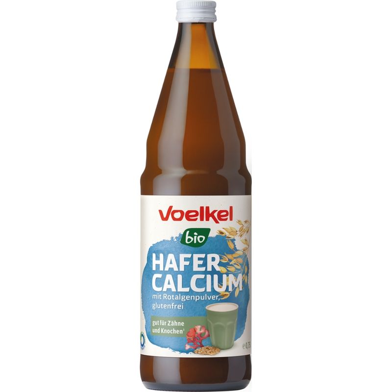 Voelkel Hafer Drink mit calciumreicher Rotalge, glutenfrei - Produktbild