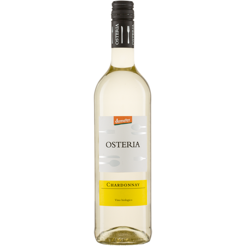 Riegel Eigenmarke OSTERIA Chardonnay Demeter - Produktbild