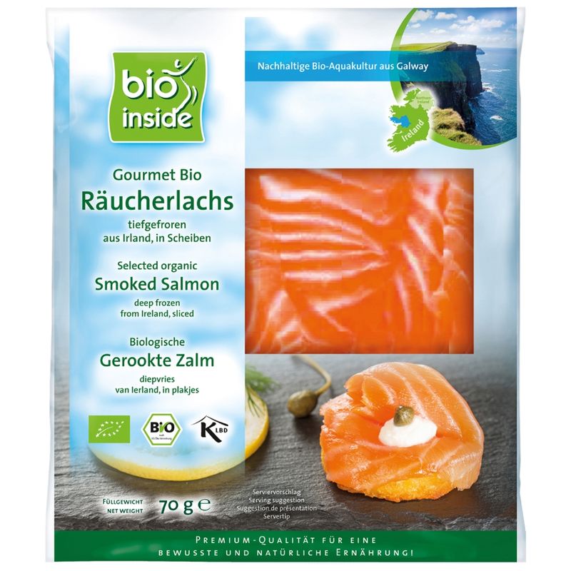 bio inside Gourmet Bio Räucherlachs - Produktbild