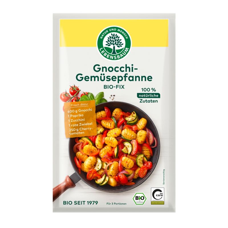 LEBENSBAUM Gnocchi-Gemüsepfanne Bio Fix - Produktbild