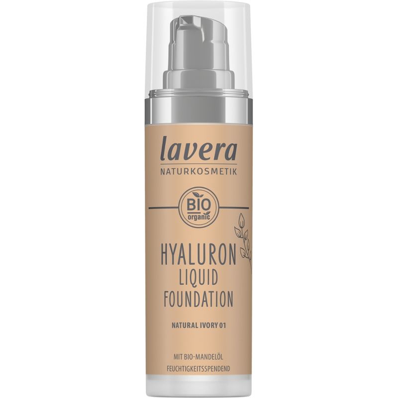 lavera Hyaluron Liquid Foundation -Natural Ivory 01- - Produktbild