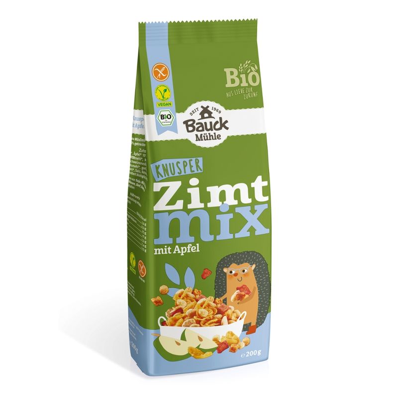 Bauck Mühle Zimt Mix mit Apfel  Bio gf - Produktbild