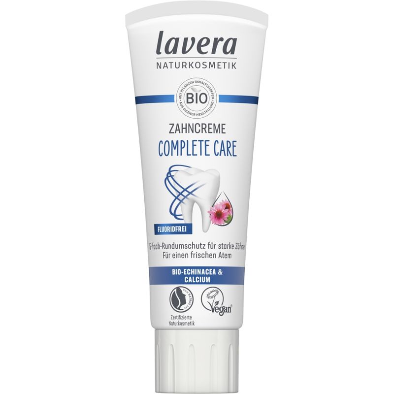 lavera Zahncreme Complete Care Fluoridfrei - Produktbild