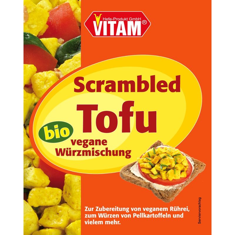 VITAM Hefe-Produkt Scrambled Tofu Gewürzmischung - Produktbild
