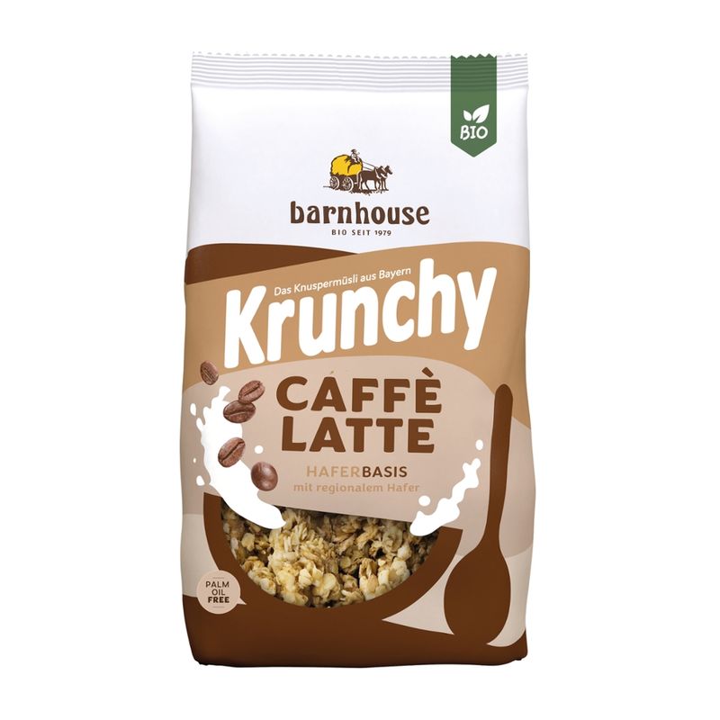 Barnhouse  Krunchy Caffè Latte, 500g - Produktbild