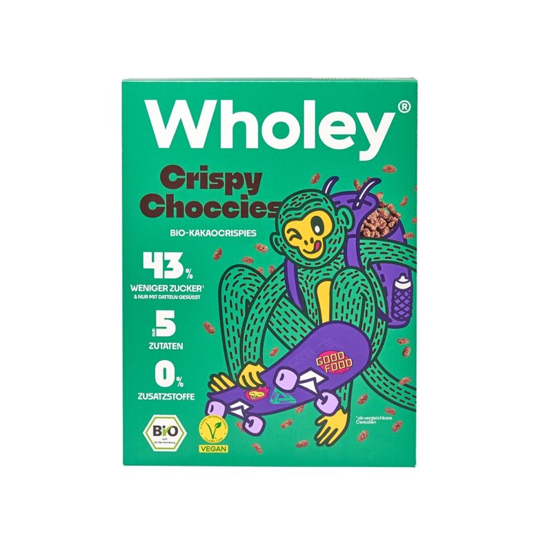 Wholey Wholey Crispy Choccies - Produktbild