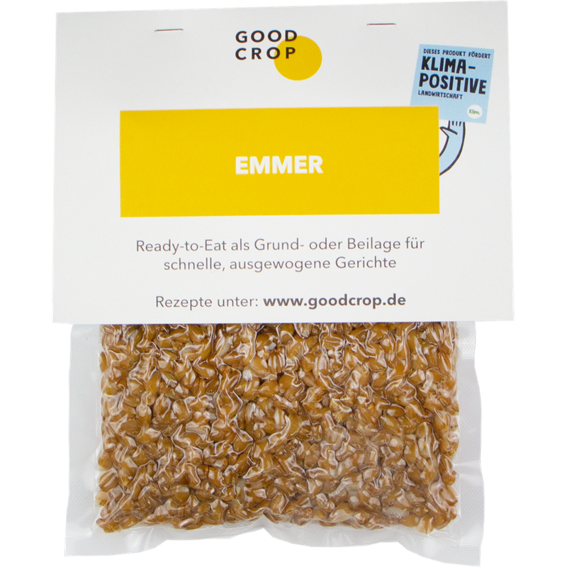 GOOD CROP Ready-To-Eat Emmer (ungekühlt haltbar) - Produktbild